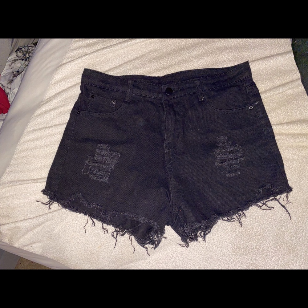 Black shorts